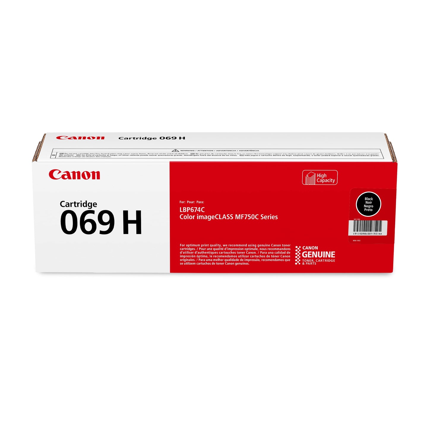 Canon Toner Cartridge 069 H Black