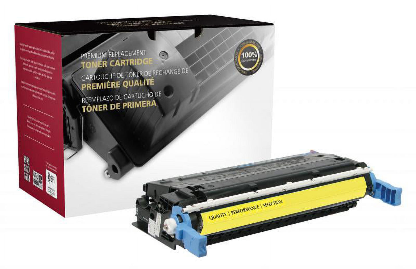 Remanufactured Clover Imaging Yellow Toner Cartridge for C9722A ( 641A)