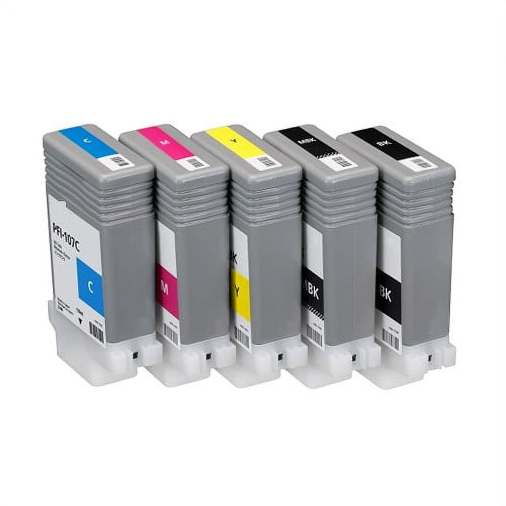 Compatible cartridges Multipack for Canon PFI-107 - 5 pack