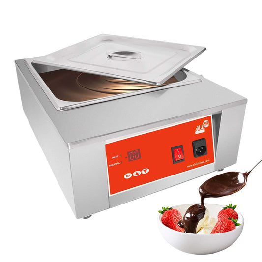 Electric Chocolate Tempering Machine | Commercial Chocolate Melting Pot | Stainless steel | Digital