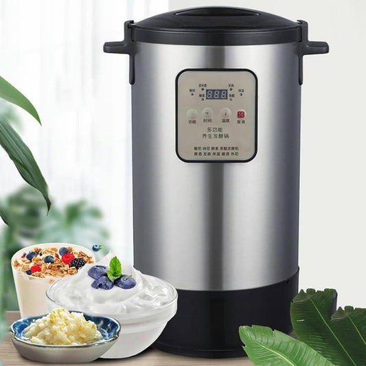 Electric Yogurt Fermenter, 12L Automatic Commercial Fermentation Machine, Yogurt Maker, Time And Temperature Control, For Garlic, Natto, Pickle, Sweet Rice Wine