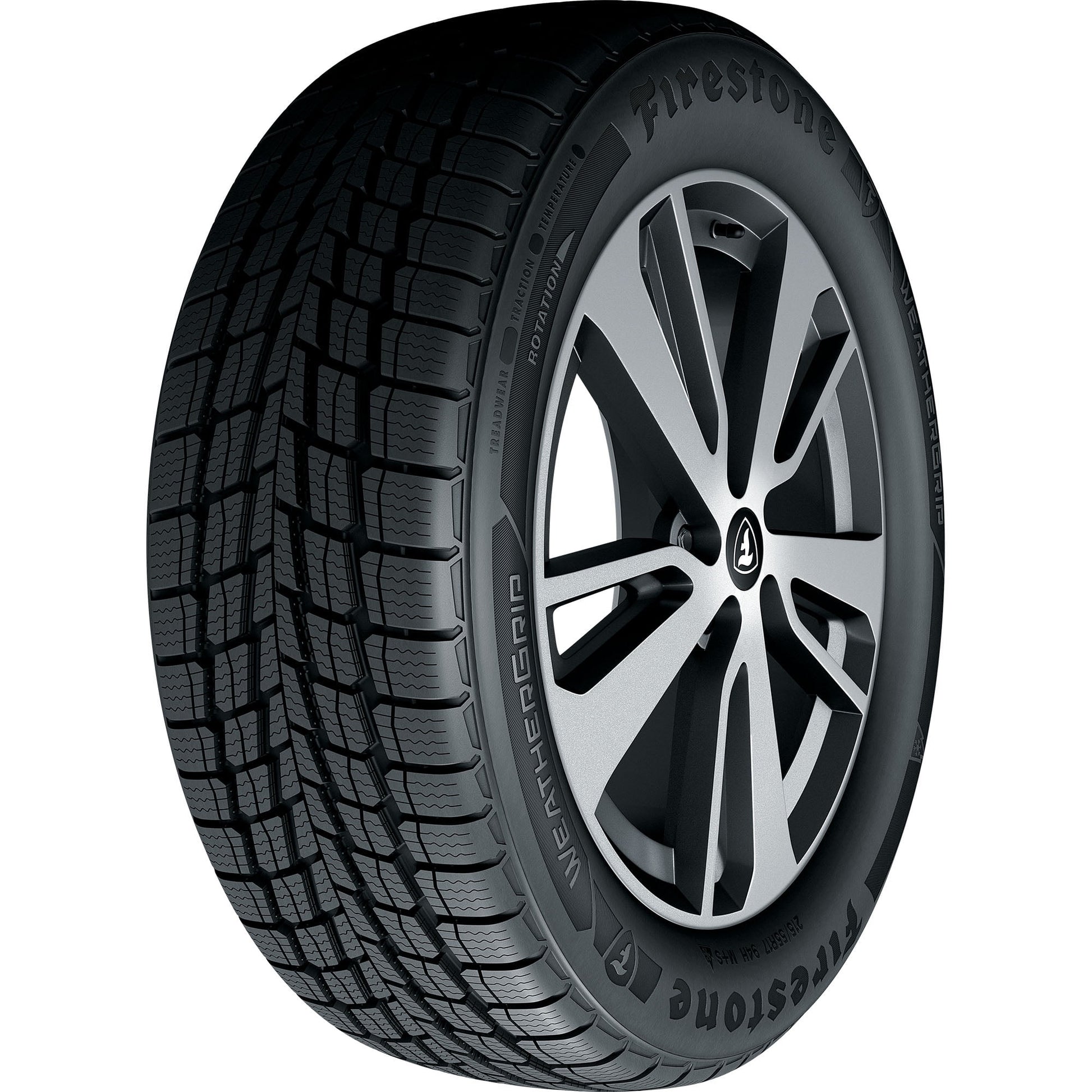 Firestone Weathergrip All Weather 215/55R16 93H Passenger Tire