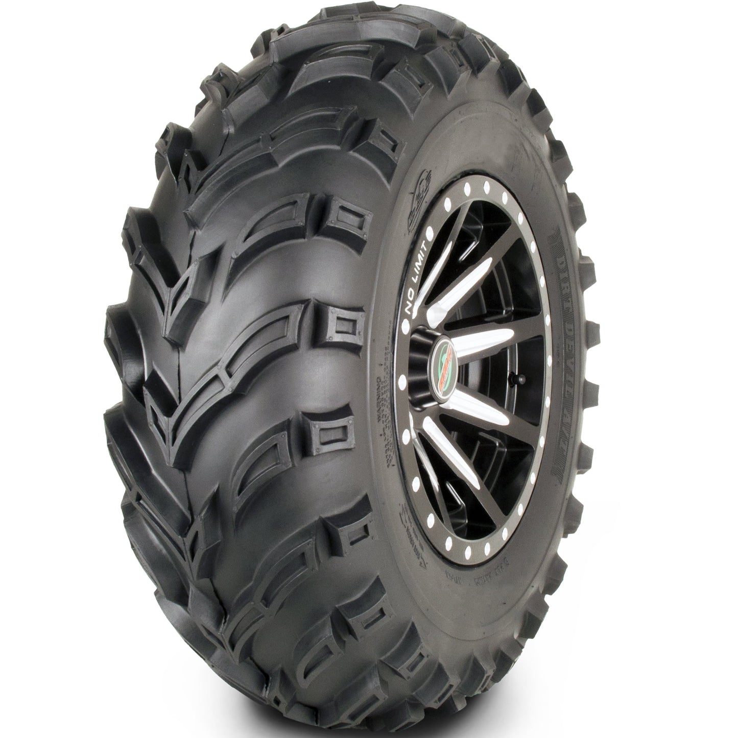 GBC Dirt Devil 24X9.00-11 6-Ply Rated All Terrain ATV Tire
