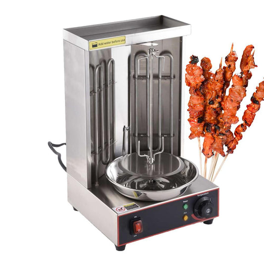 Gonipol Vertical Rotating Oven Vertical Meat Roasted Machine Vertical Electric Countertop Meat Roasted Machine Barbecue Machine Stainless For Home kind