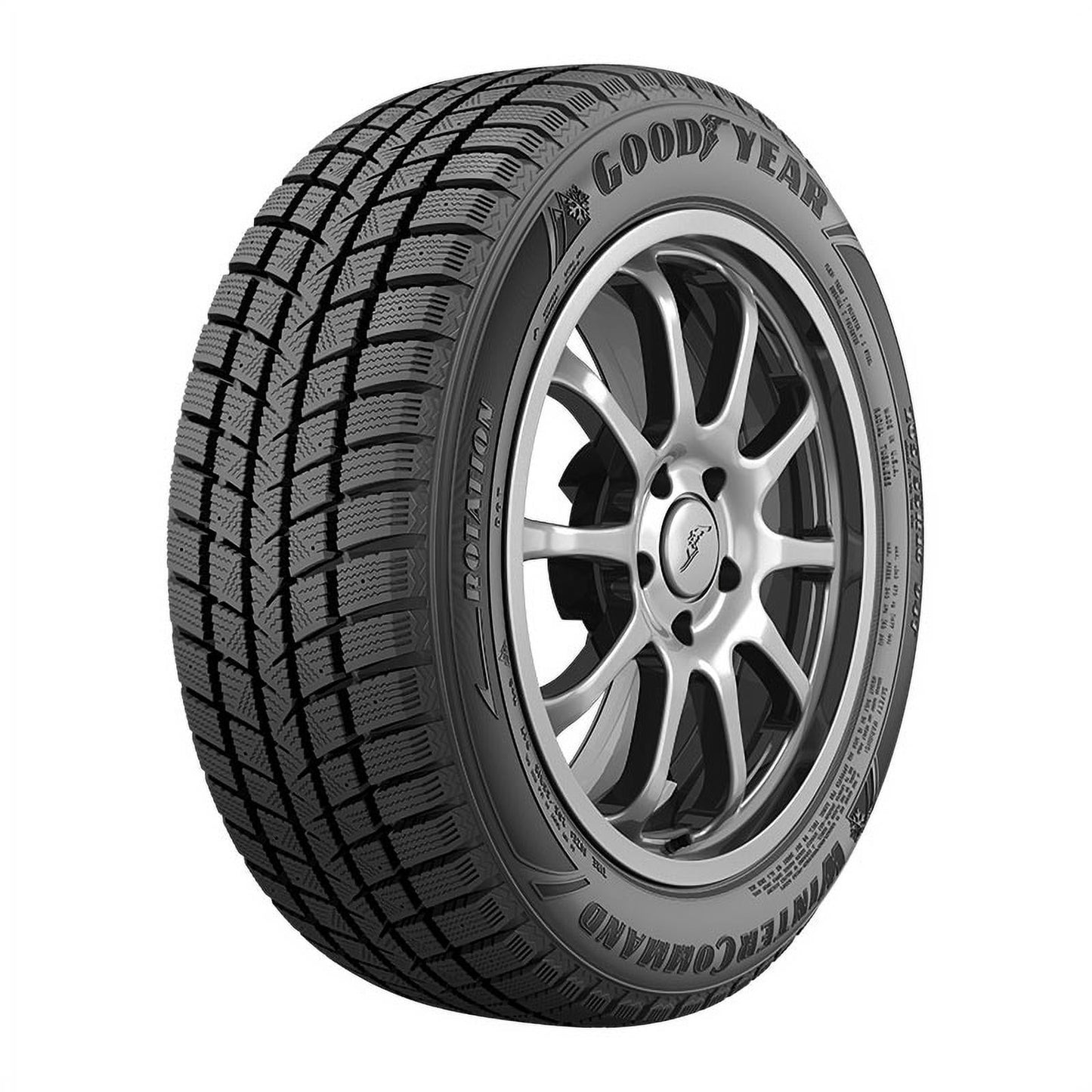 Goodyear Winter Command Winter 205/55R16 94T XL Passenger Tire Fits: 2012-13 Honda Civic EX-L, 2014-15 Honda Civic EX