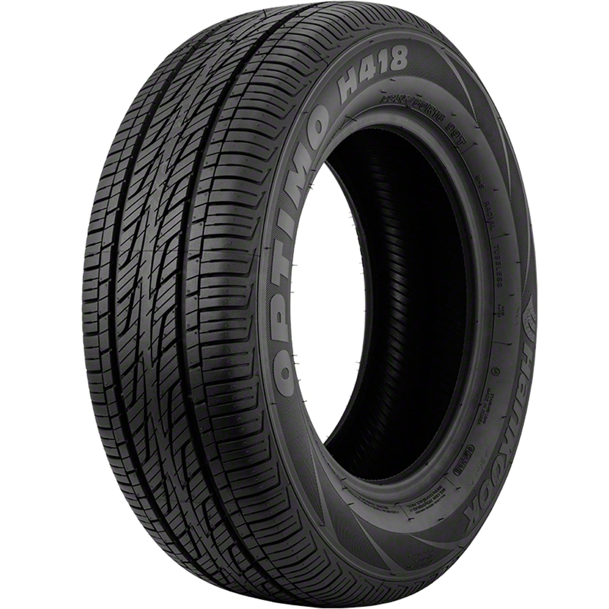 Hankook Optimo H418 225/70R16 102T BSW Fits: 2000-01 Jeep Cherokee Classic, 1997-99 Jeep Wrangler Sahara