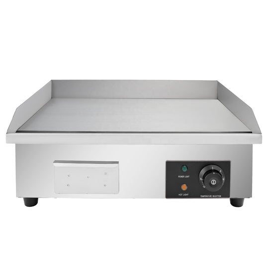 INTSUPERMAI Electric Griddle Grill Plate Teppanyaki Griddle Non Stick 3KW