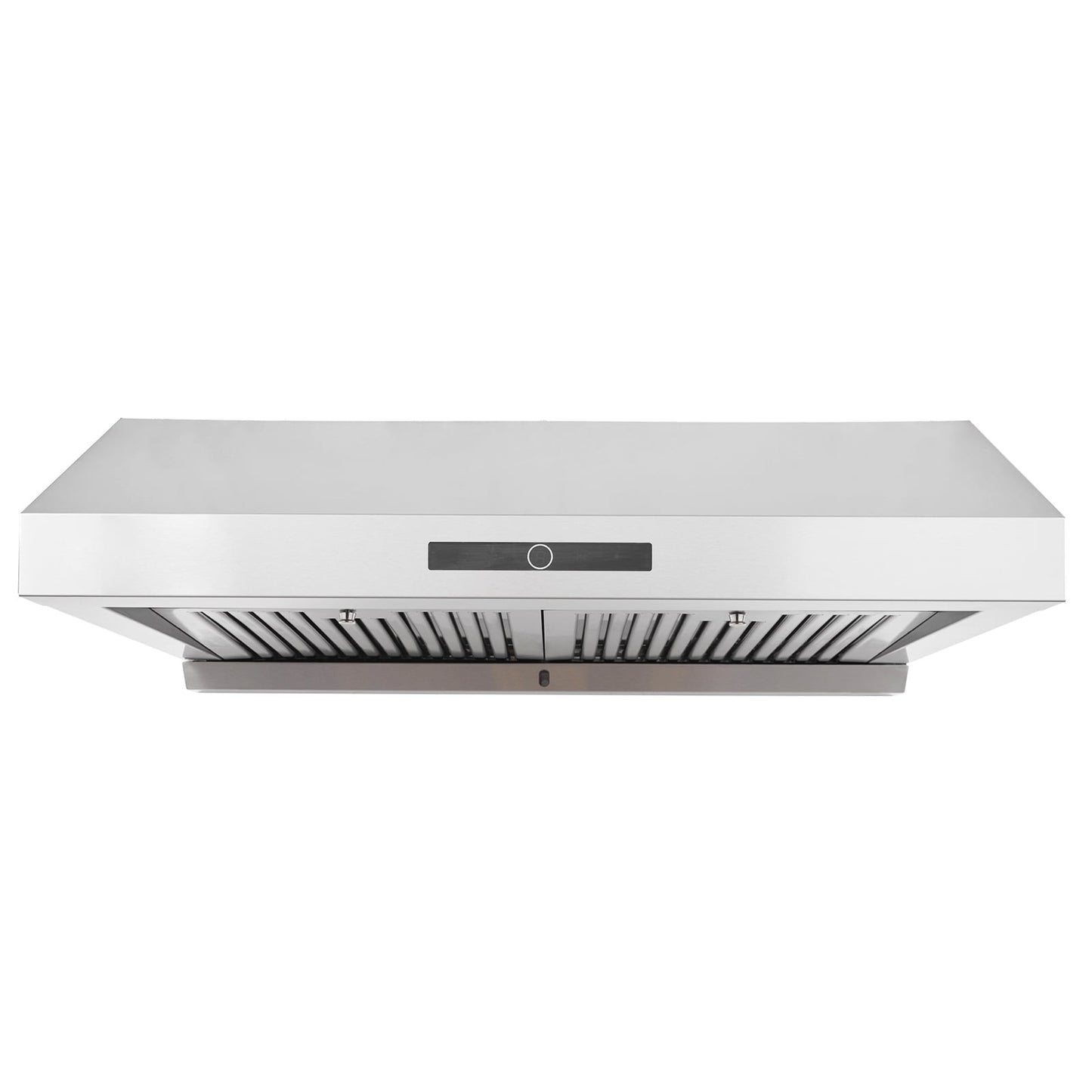KFFKFF 30" Under Cabinet Range Hood Ductless Kitchen Vent Stainless Steel LED
