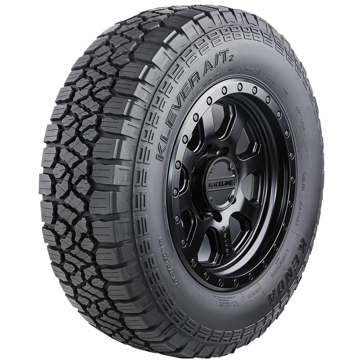 Kenda Klever A/T2 KR628 All Terrain P255/65R17 114T XL Light Truck Tire