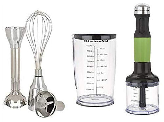 KitchenAid RKHB2561GA 5-Speed Hand Blender Green Apple (Without Box)