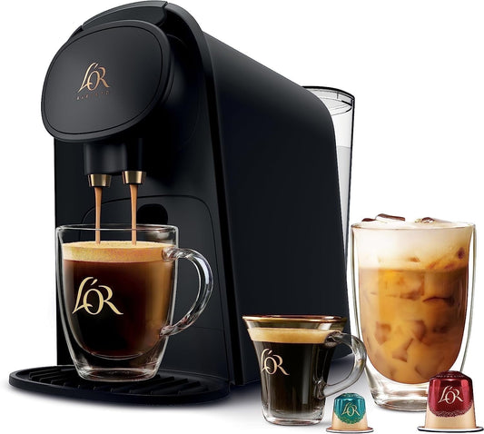 L'OR Barista 15-Bar, 2-Cup Black Espresso Machine