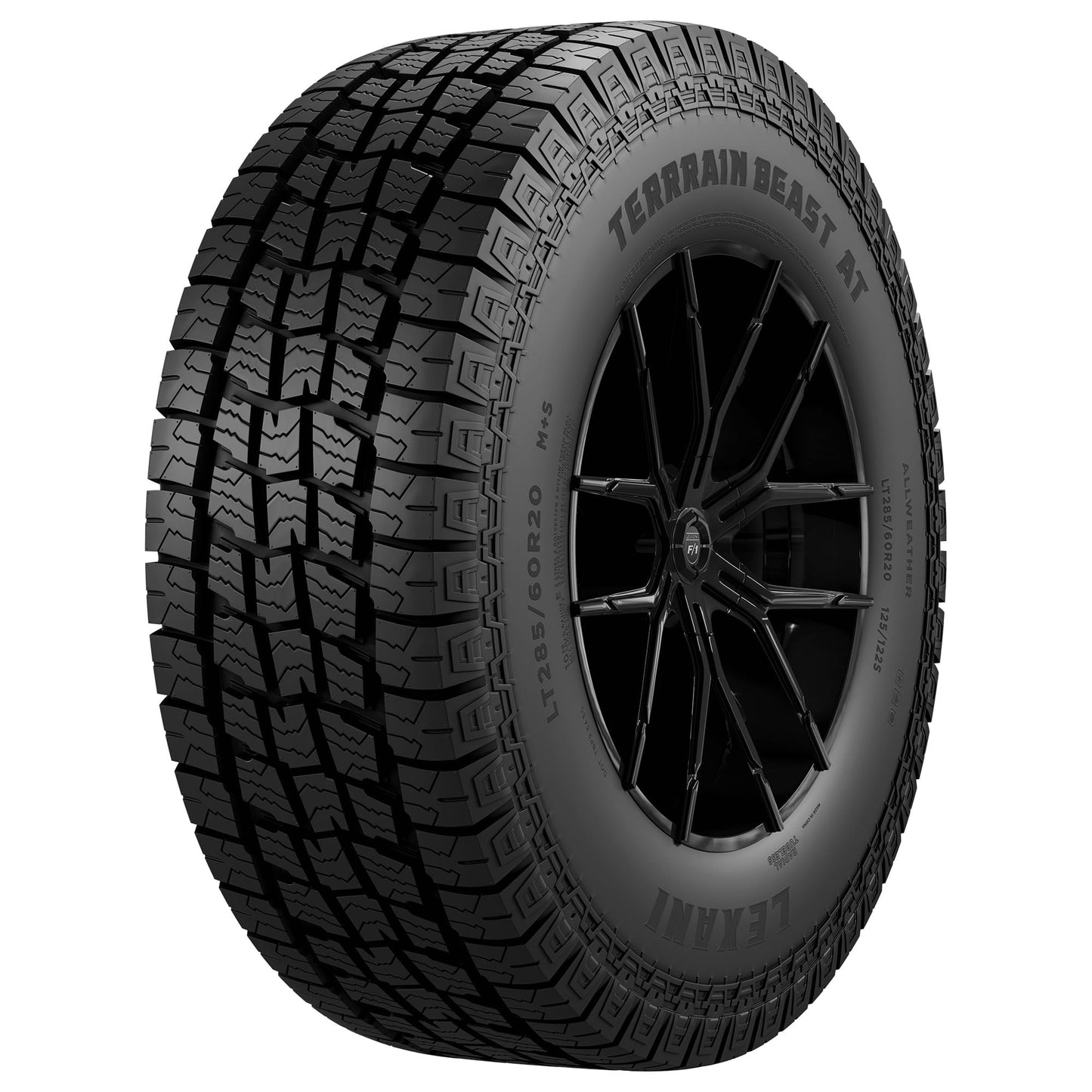 Lexani Terrain Beast AT All Terrain LT285/70R17 121/118Q E Light Truck Tire
