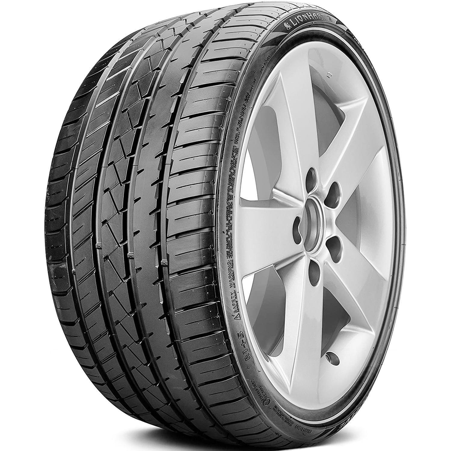 Lionhart LH-FIVE 295/25ZR22 295/25R22 97W XL High Performance a/s All Season Tire