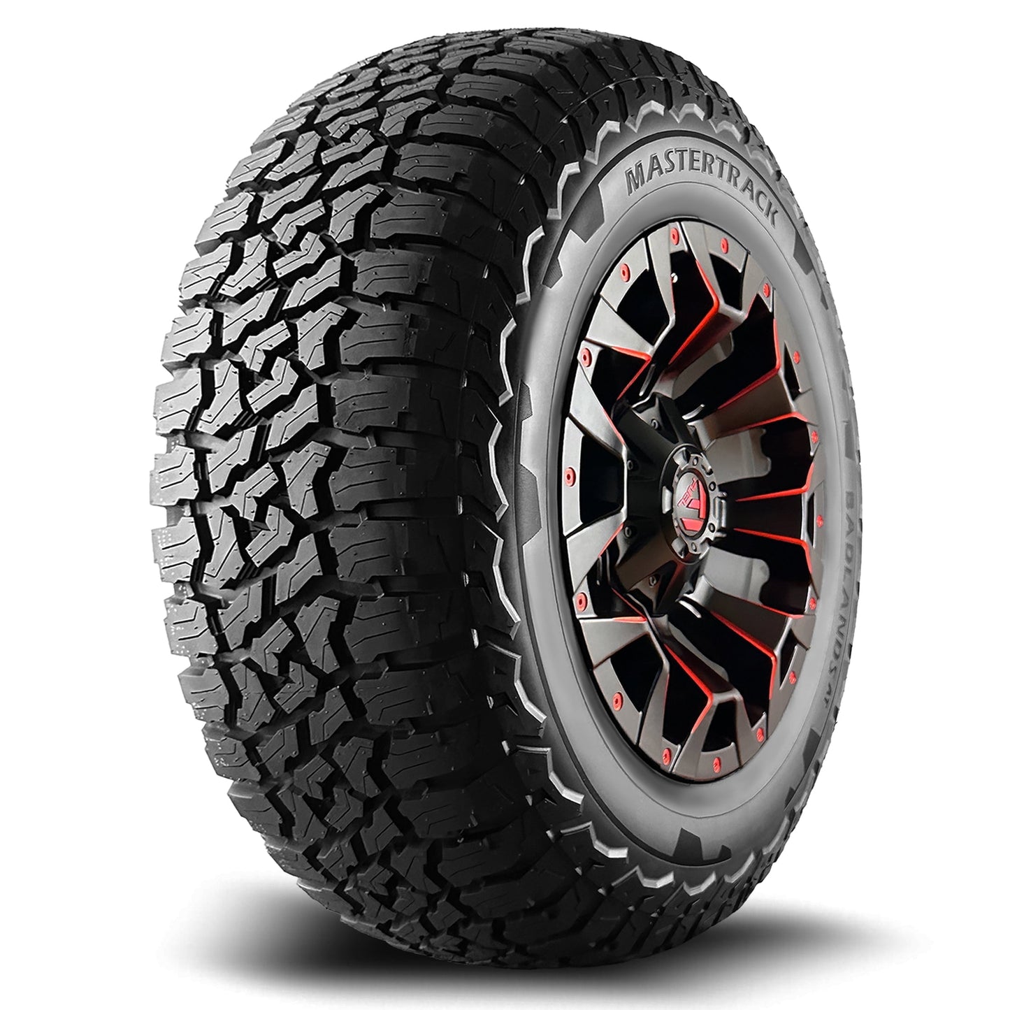 Mastertrack Badlands AT All Terrain LT285/75R16 10 Ply E 126S SUV Light Truck Tire 285/75/16(Tire Only)