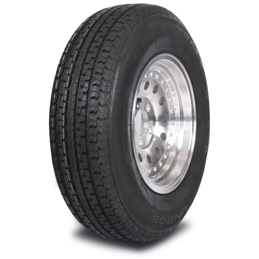 Mastertrack UN203 ST225/75R15 10 Ply 117/112N Load Range E Radial Trailer Tire- ST 225/75/15 225/75R15 (Tire Only)