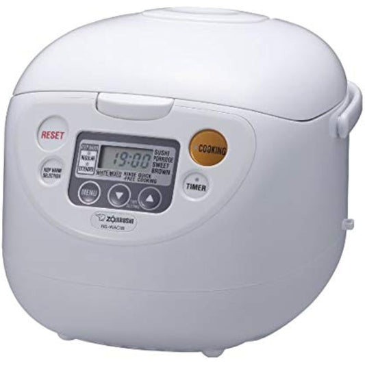 Micom Rice Cooker and Warmer (10-Cup/Cool White)