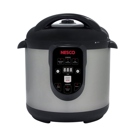 NESCO® 9.5 Quart Electric Pressure Canner, Digital Pressure Cooker and Canning Pot, Equipment for Canning Meat and Vegetables