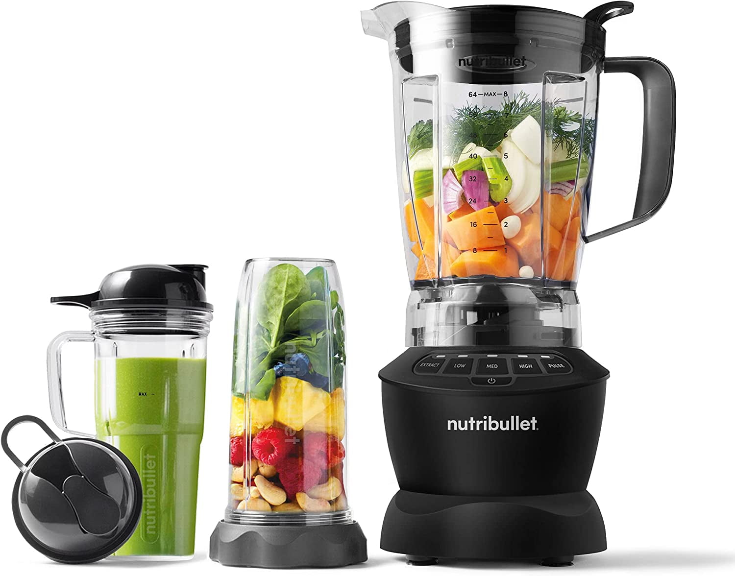Nutribullet NBF50700AK Black Blender Combo Black