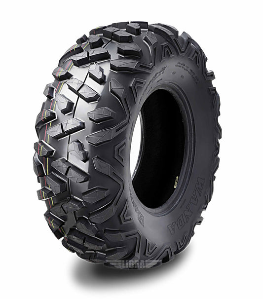 One New WANDA ATV/UTV Tire 24x9-11 24x9x11 Deep Solid Non-Directional Tread.