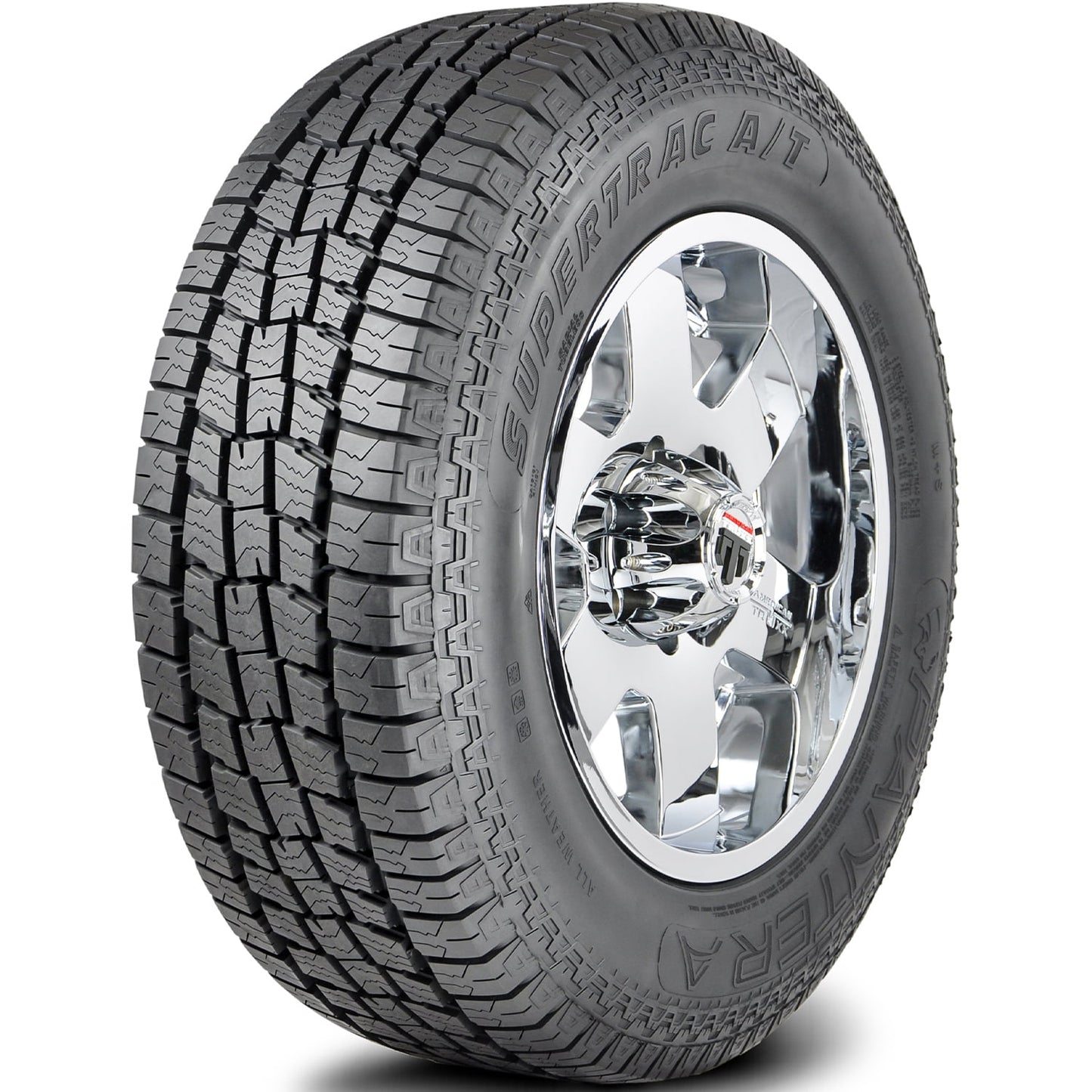 Pantera Supertrac A/T LT 285/75R16 Load E 10 Ply AT All Terrain Tire Fits: 2006-08 Hummer H3 Base, 2009 Hummer H3 Championship Series