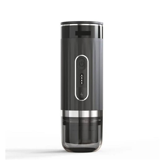 Portable Fully Automatic Espresso Capsule Coffee Machine Wireless Heating Outdoor Electric Coffee Machine Can Brew Coffee Powder ,Protable