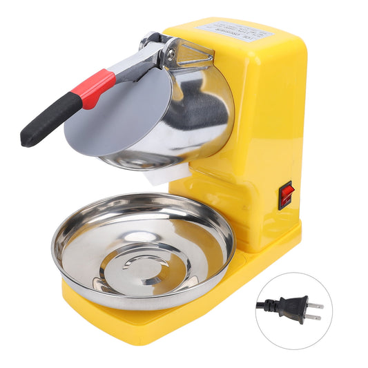 Powerful 500W Snow Cone Machine, Durable ABS  Stainless Steel, Perfect For Home Or Commercial Use