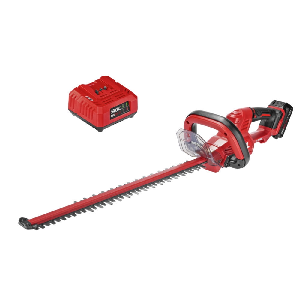 SKIL HT4222B-10 PWR CORE 20 20V Cordless 22 in Hedge Trimmer Kit w/2.0Ah Battery & Charger