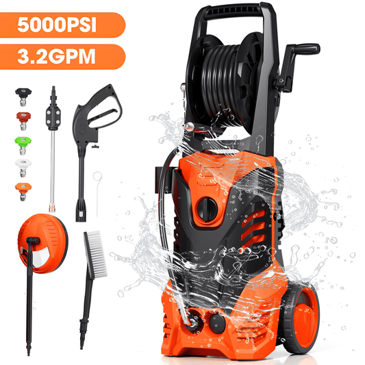 SUGIFT Electric Pressure Washer, 3500PSI Max, 2.0 GPM, 14.5-Amp