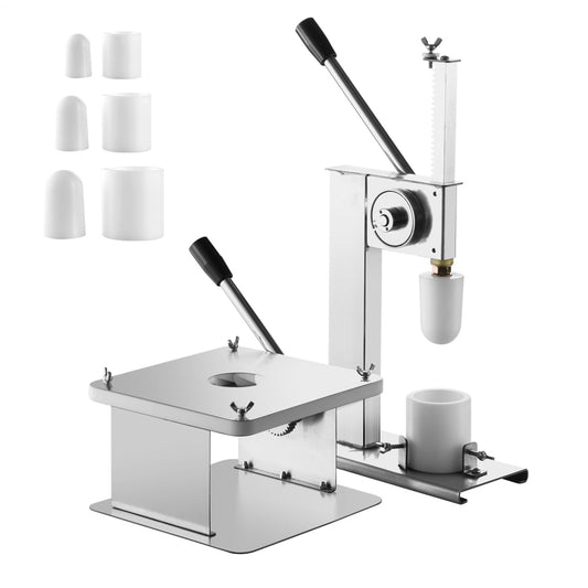 Semi-Automatic Baozi Maker Machine with Stainless Steel Mold, Multifunctional Bun Press for Home Kitchens and Commercial Cafeterias