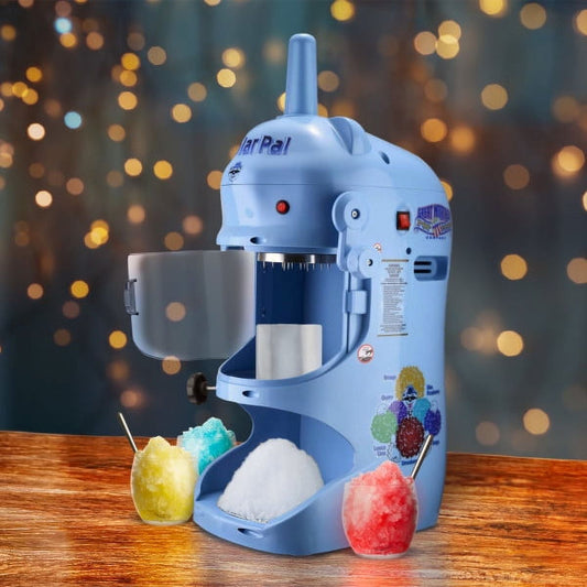 Snow Cone Machine - Ice Shaver with 250W Motor, Blue