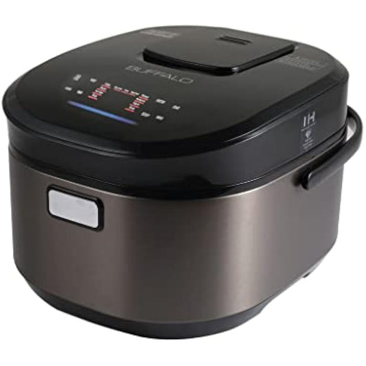 Supdeal 10-Cup (1.8L) IH Smart Rice Cooker & Warmer with Non-Stick Pot, Multi-Function Electric Cooker, One-Touch Cooking Appliance