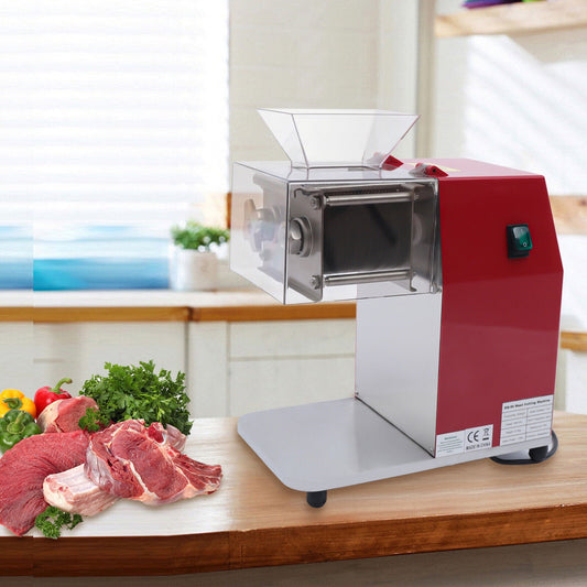 TOOL1SHOoo 110V 1100W Electric Meat Cutter Slicer Commercial Meat Cutting Machine TOP