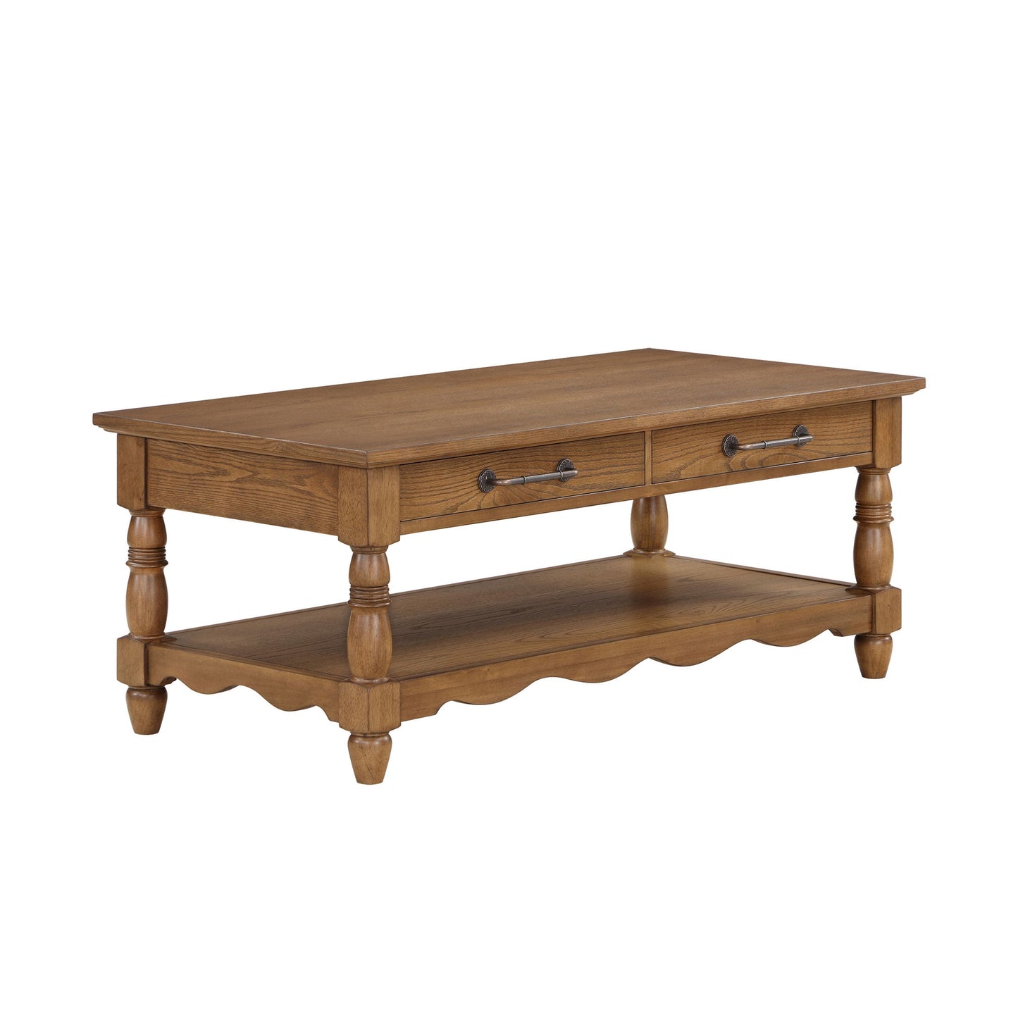 The Pioneer Woman Helen Coffee Table Made With Solid Wood Frame, Teal