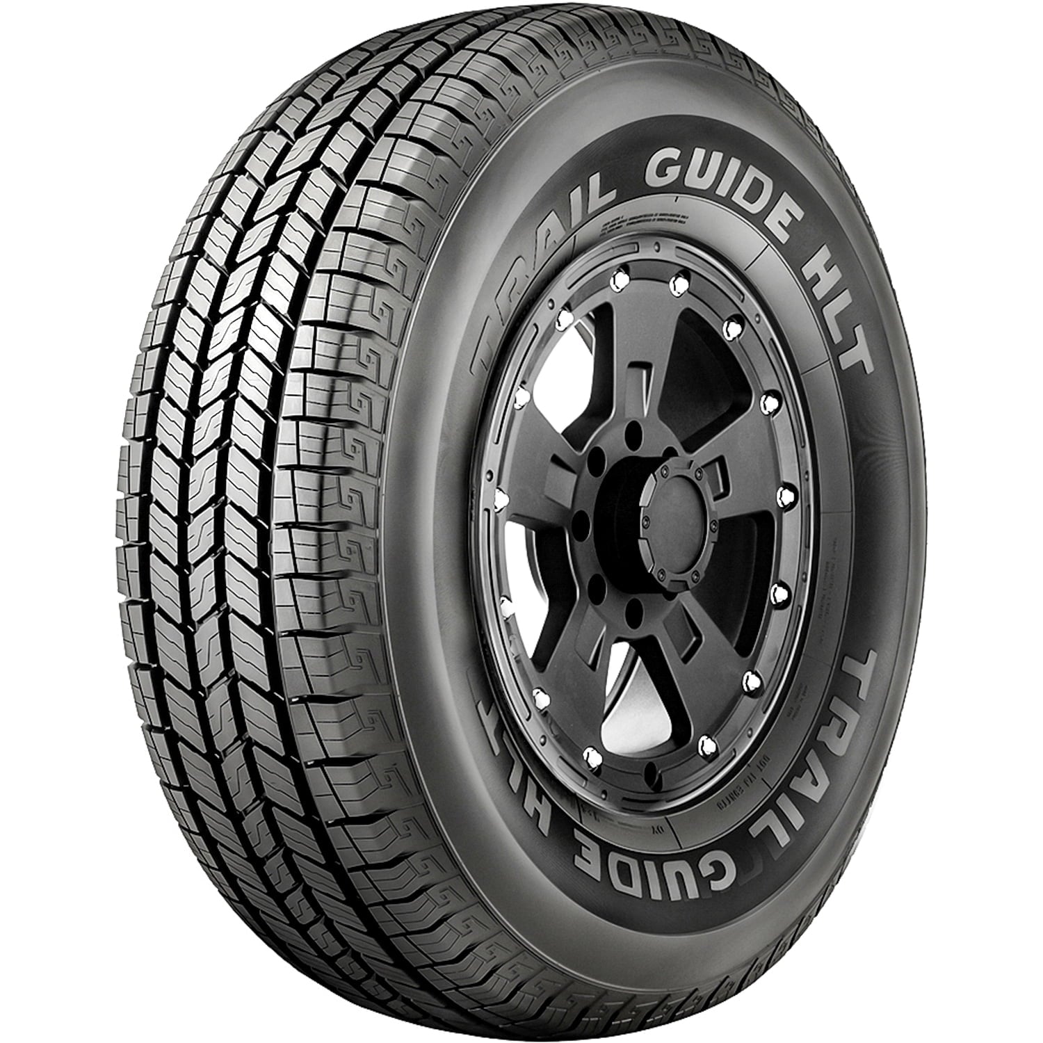 Trail Guide HLT 235/65R18 106H A/S All Season Tire Fits: 2017-19 Cadillac XT5 Luxury, 2017-23 GMC Acadia SLE