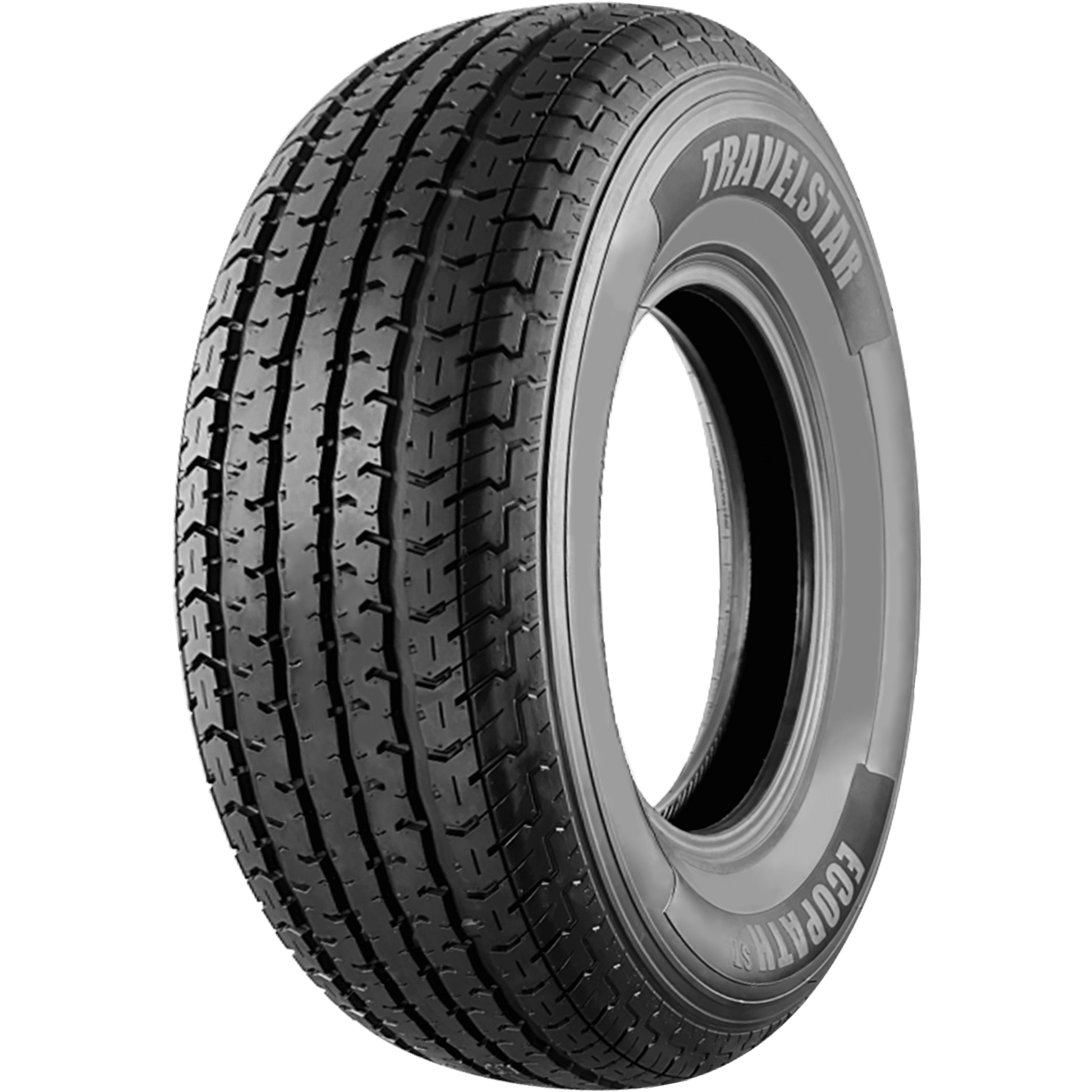 Travelstar Ecopath ST ST235/85R16 10 Ply 125M Load E Radial Trailer Tire - ST 235/85R16(Tire Only)