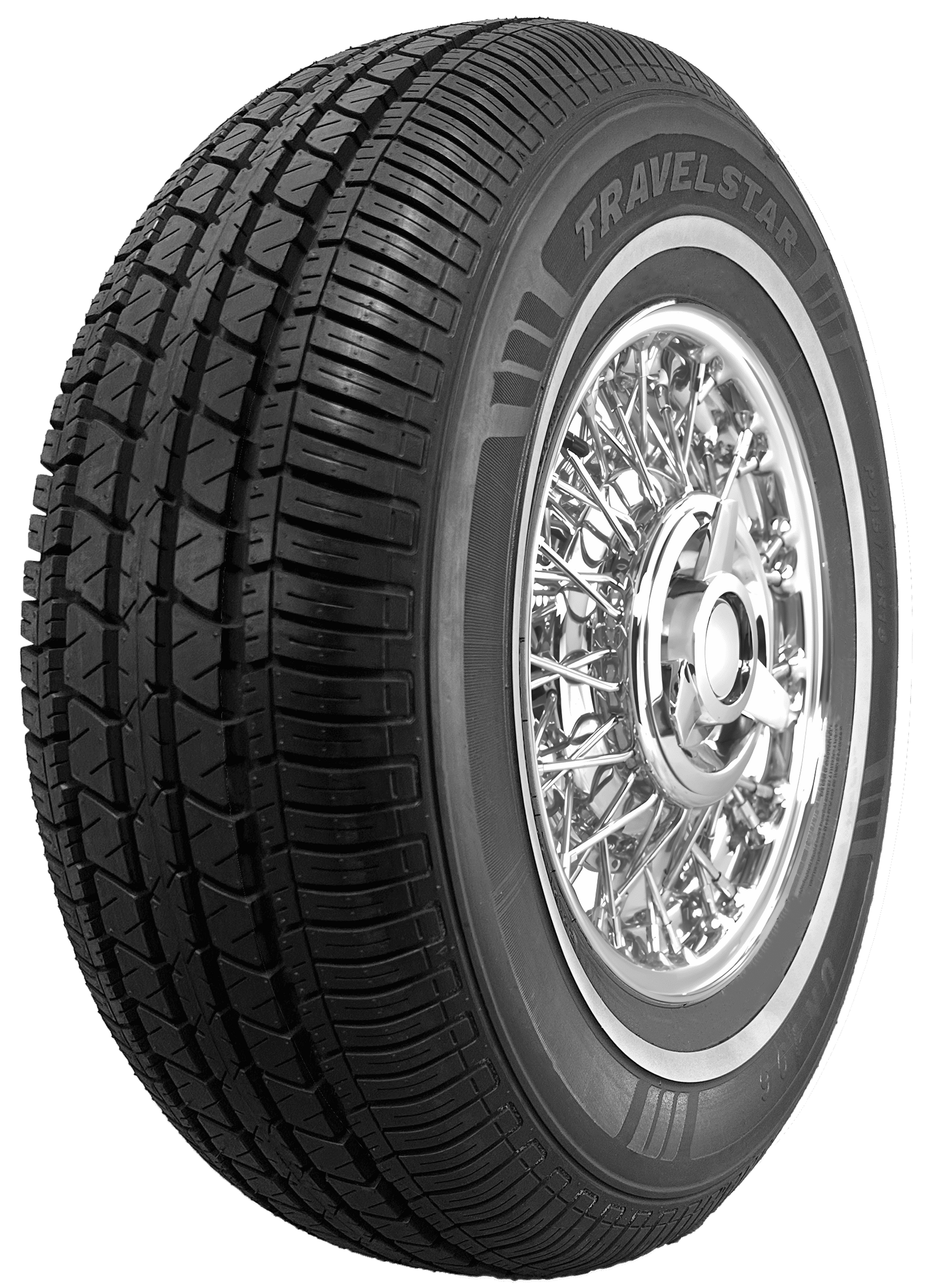 Travelstar UN106 All Season 205/75R15 205/75/15 97S Passenger Tire White Wall 18mm(No Rim)