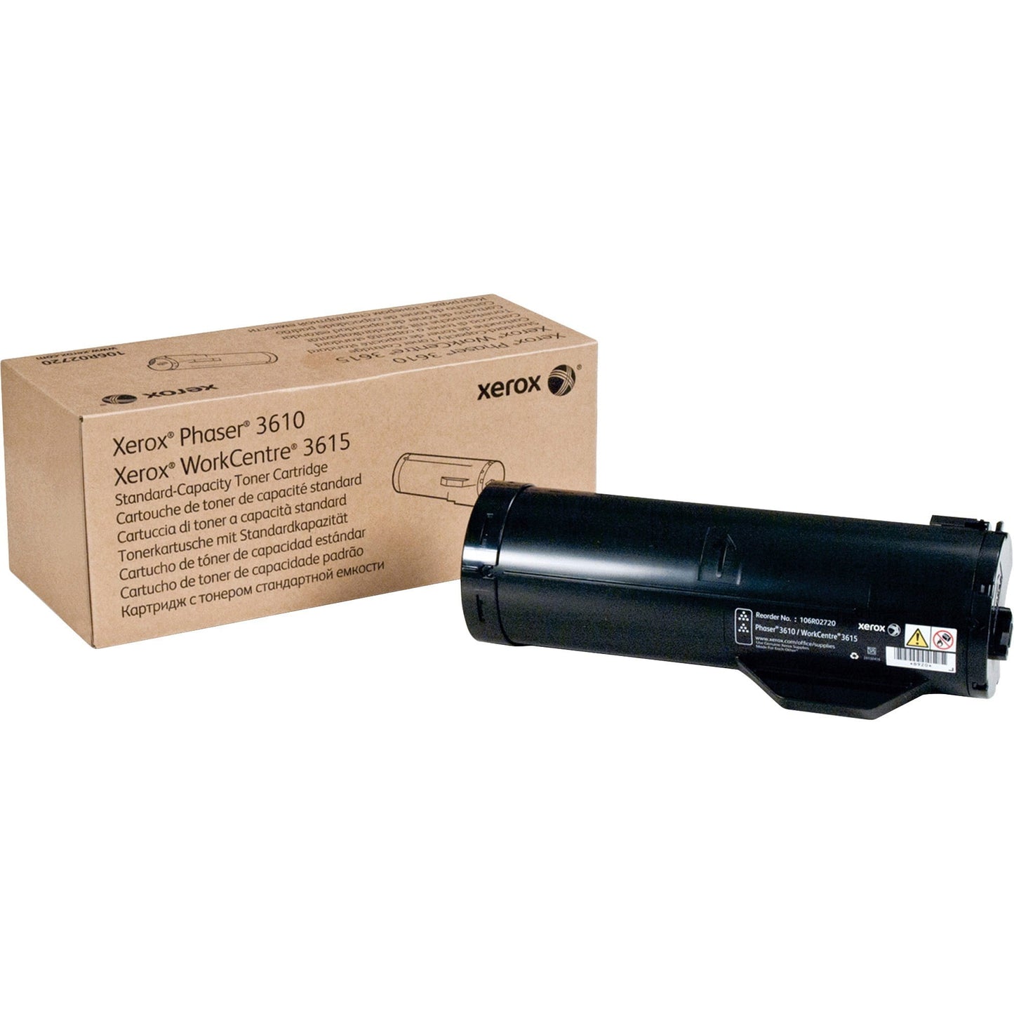 Xerox Black Toner Cartridge 106R2720 Phaser WorkCentre