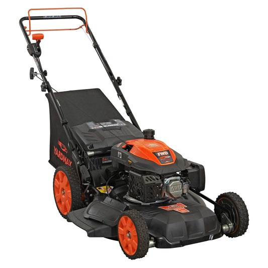 Yardmax 22" Self Propelled Lawn Mower with Seven Cutting Heights