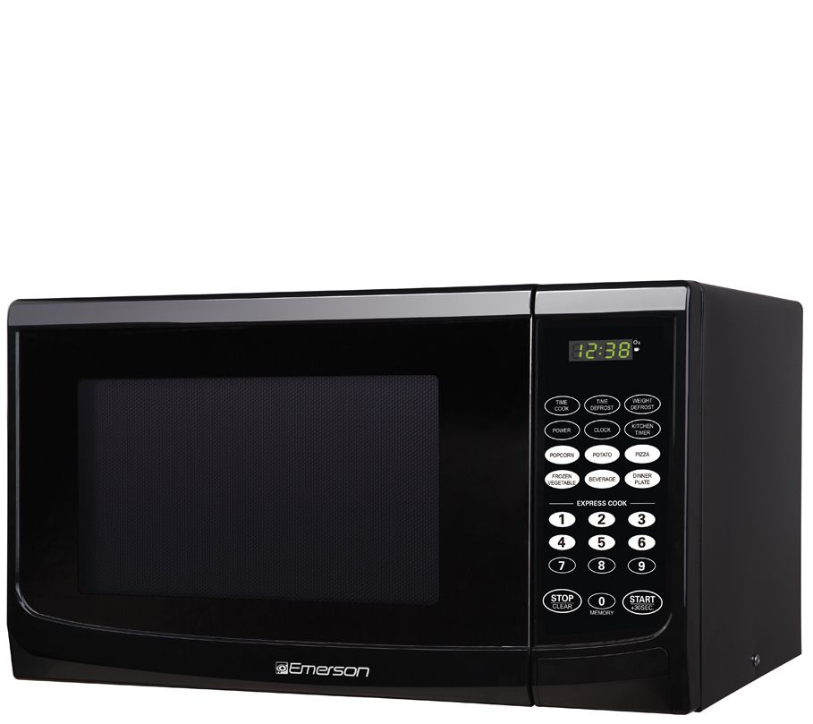 Emerson 0.9 Cu. Ft. 900W Compact Countertop Microwave Oven