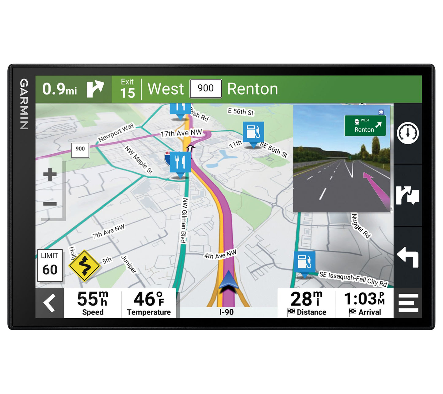 Garmin DriveSmart 86 GPS Navigator w/ Alexa & Traffic Alerts