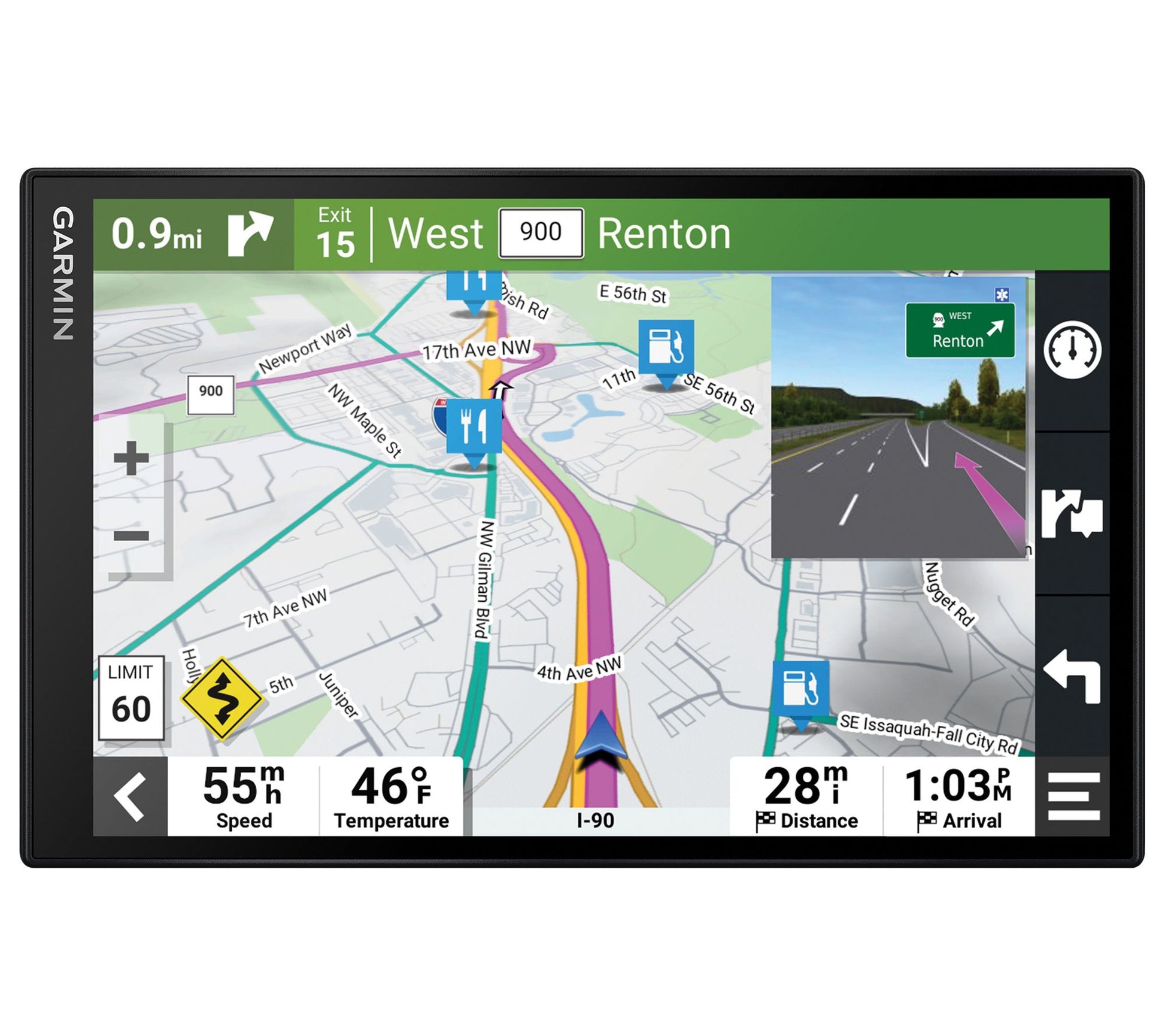 Garmin DriveSmart 86 GPS Navigator w/ Alexa & Traffic Alerts