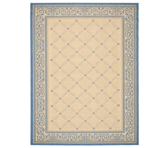 Safavieh Courtyard Lattice Flower 6'7" x 9'6" Rug