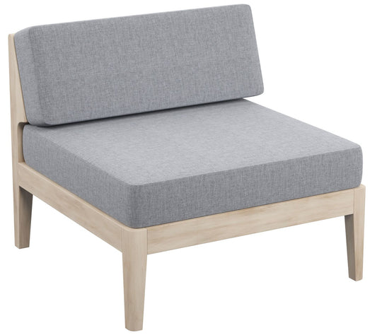 Linon Home Outdoor Gables Middle Chair with Cus hion