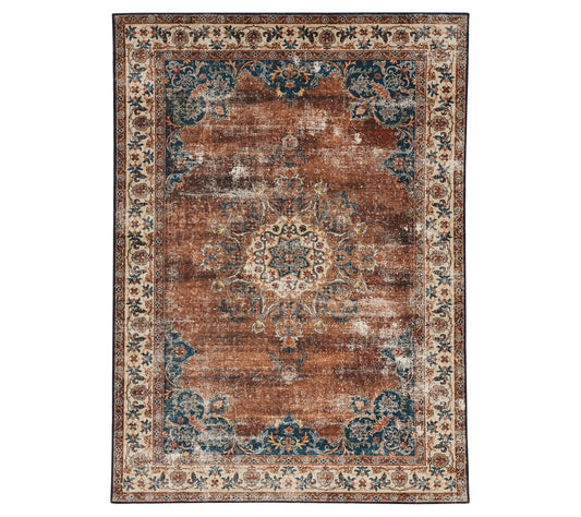 Linon Home Vivi 5'x7' Washable Non-Slip Decorative Indoor Rug