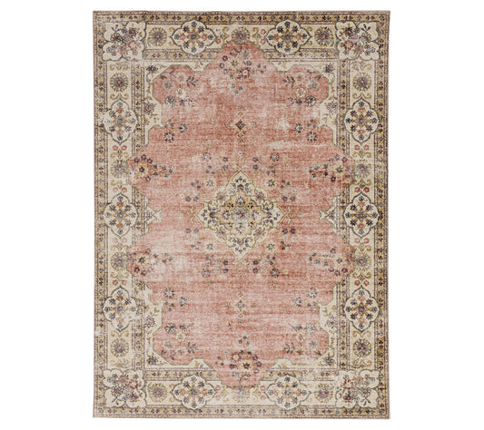 Linon Home Mac 5'x7' Washable Non-Slip Decorative Indoor Rug