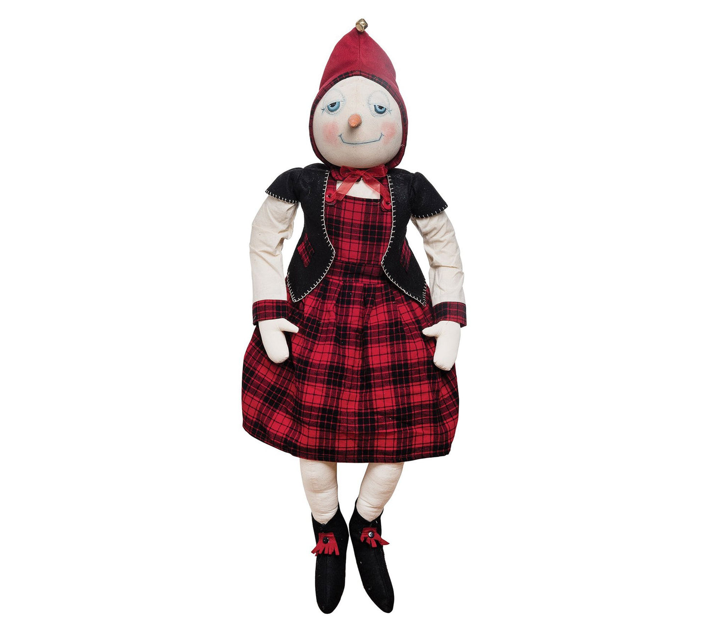 Gallerie II Sarina Snowgirl  Gathered Traditions Figurine