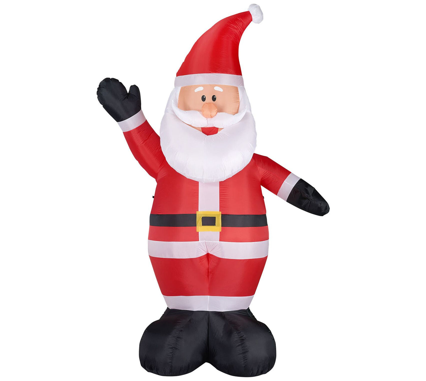 Fraser Hill Farm 12-Ft. Tall Traditional Santa, Outdoor Blow-U