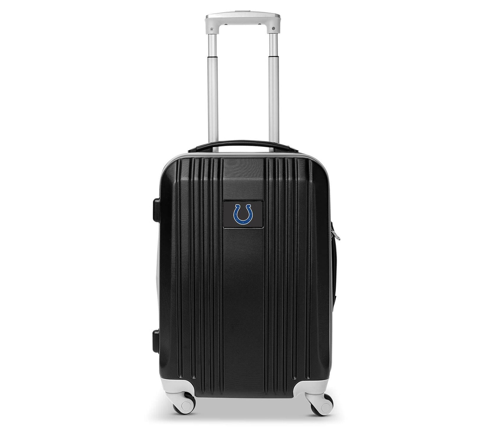Denco NFL 21 Inch Carry-On Hardcase 2-Tone Spinner Gray