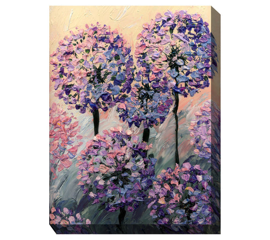 West of the Wind Outdoor Canvas Art Artistic Al lium 30" x 40"