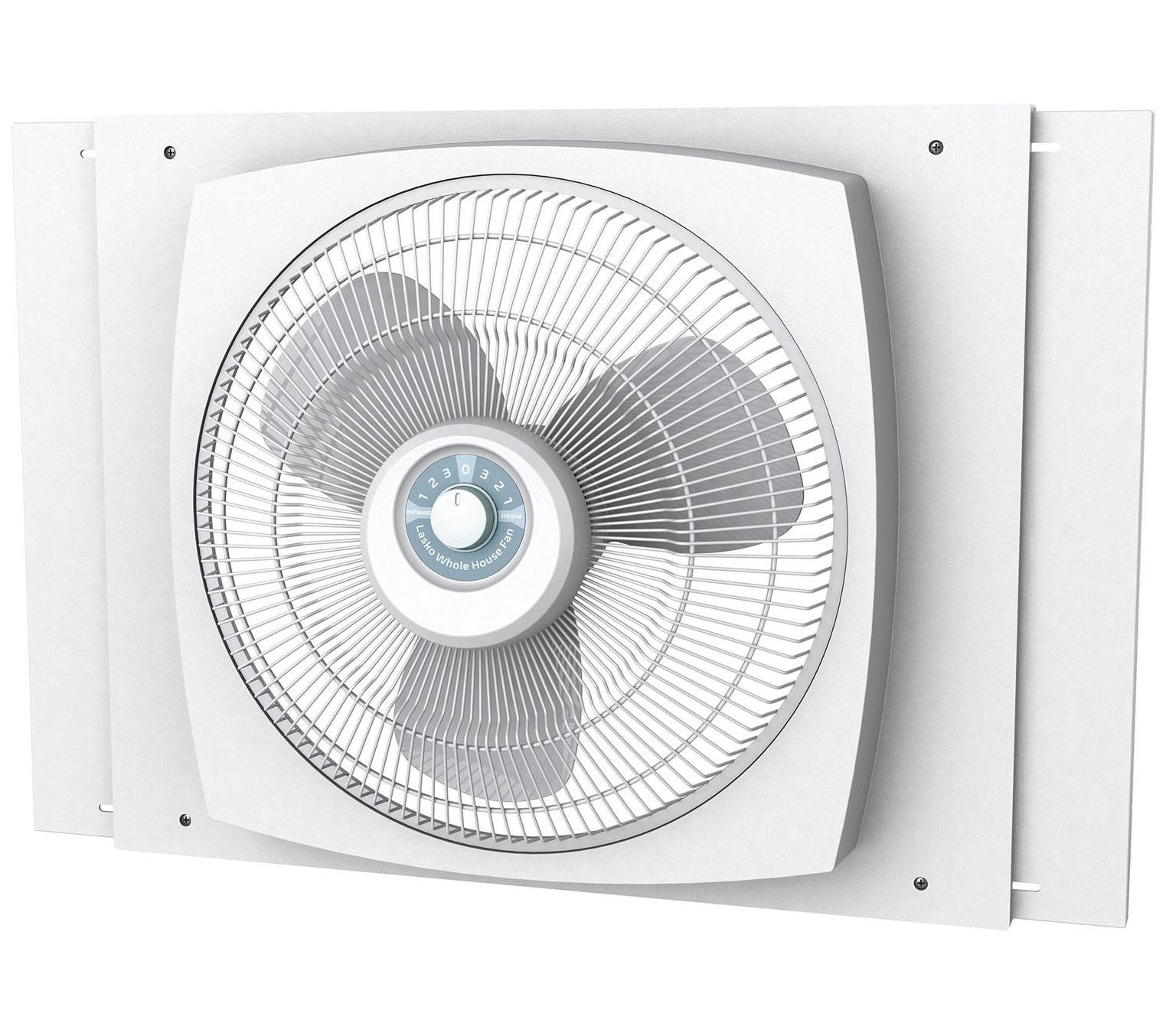Lasko 16" Electrically Reversible Window Fan with Storm Guard